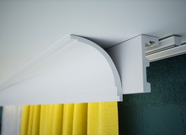 Osłony karnisza , szyny aluminiowe, akcesoria Creativa