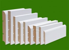 WHITE - MDF - SIMPLE / LOW MILLING CUTTERS