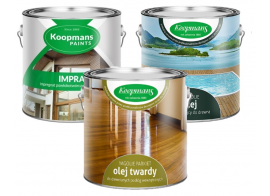 KOOPMANS - impregnaty, lakierobejce, oleje, lakiery, woski...