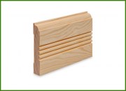 Skirting boards pine 9,0*1,5P