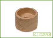 Wooden sleeve for drilling axles in Ø 42.4 handrails