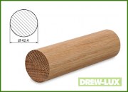 Drążek okrągły dąb Ø 42,4