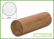 Drążek okrągły dąb Ø 50 dł. 4-4,1m - (5)