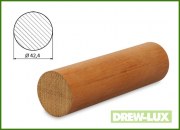 Drążek okrągły iroko Ø 42,4 - 1,6 m