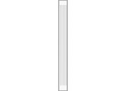 Pilaster, handle, molding for door frames Creativa KDS-04