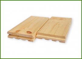 118 x 30 Sosna skandynawska ryflowana klasa A/B premium cena 80,65 zł/m2