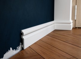 SKIRTING BOARDS POLYSTYRENE FOR IMPROVED PAINT RESISTANCE