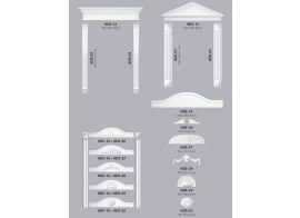 Pilastry ,obramowania drzwi i okien Creativa