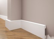 Listwa polistyrenowa Creativa lakierowana na biało satyna 70 x 16 LPC-23M