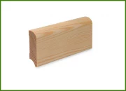 Listwa przypodłogowa sosnowa 6,0 x 1,8/KRÓTKA (1-1,7 mb)